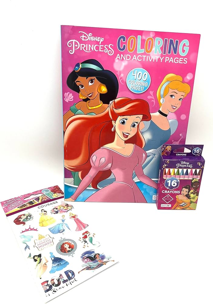 Amazon.co.jp: ディズニープリンセス スーパージャンボ 400ページ